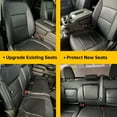 thumbnail image 6 of KOJEM Seat Covers Set Compatible with 2019-2023 Chevrolet Silverado GMC Sierra Crew Cab Black LT WT RST Factory Style Synthetic Leather, 6 of 12