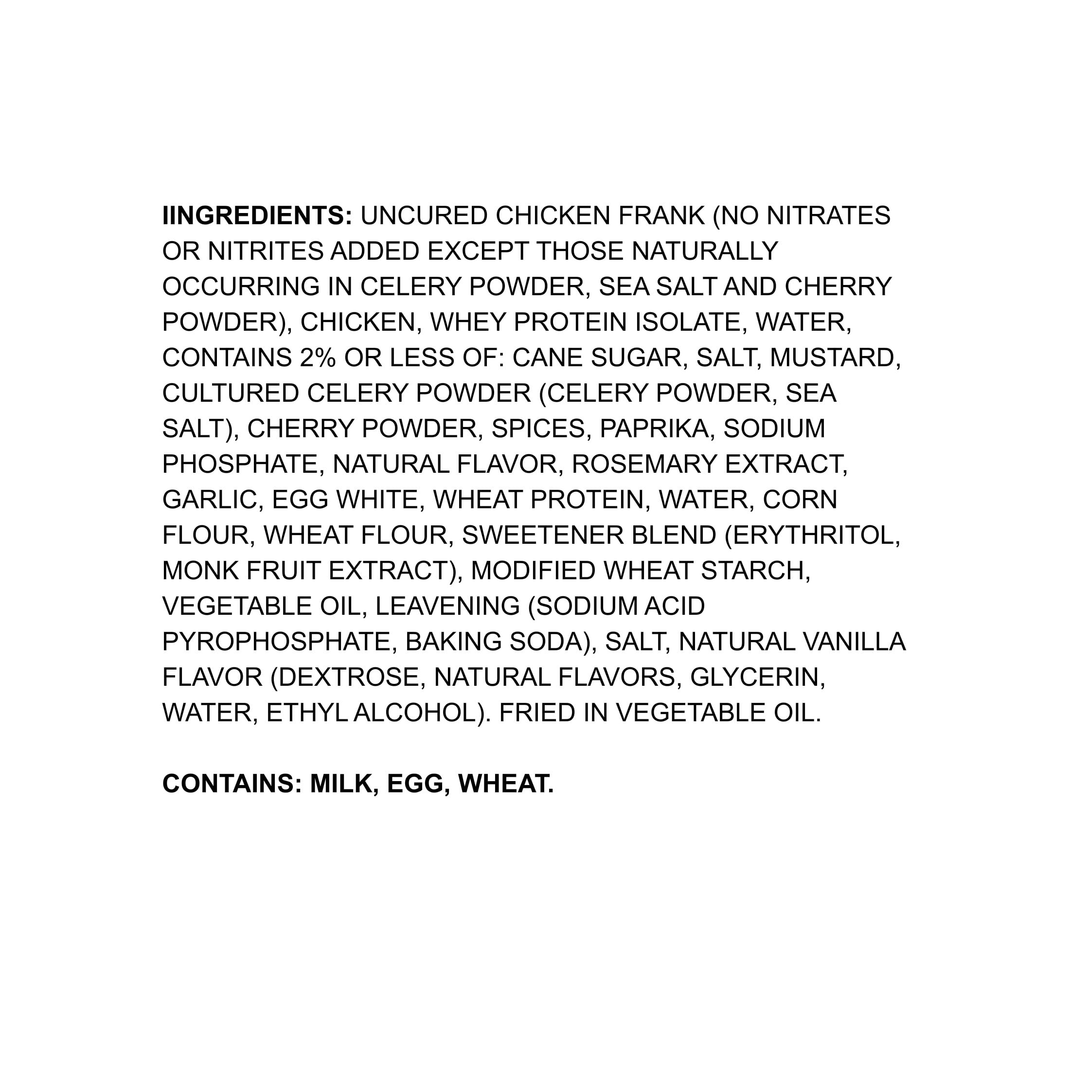 Realgood Foods Co. Classic Chicken Corn Dogs, 9 Ct (Frozen)