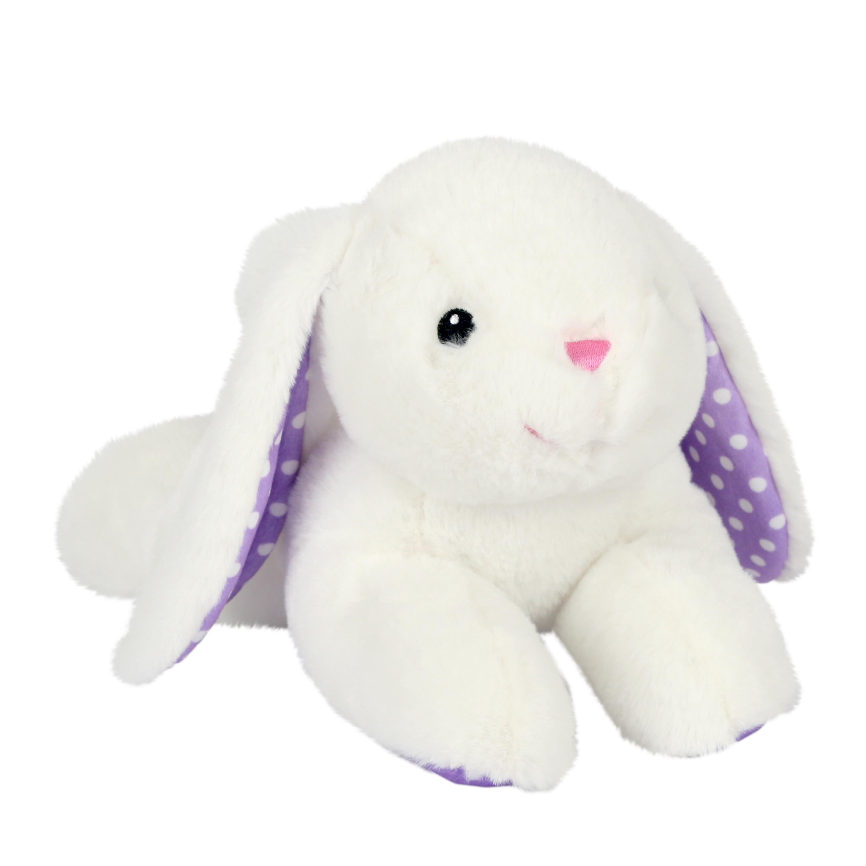 Jumping White Electronic Flapping Ears Plush Bunny Toys and Gifts for Kids 