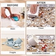 thumbnail image 5 of Vintage Kitchen Floor Mats Cushioned Anti Fatigue, Boho Kitchen Mats for Floor 2 Piece, Memory Foam Kitchen Rugs Non Slip Waterproof, Farmhouse Comfort Mats for Kitchen, Laundry, Sink, Office, 5 of 6