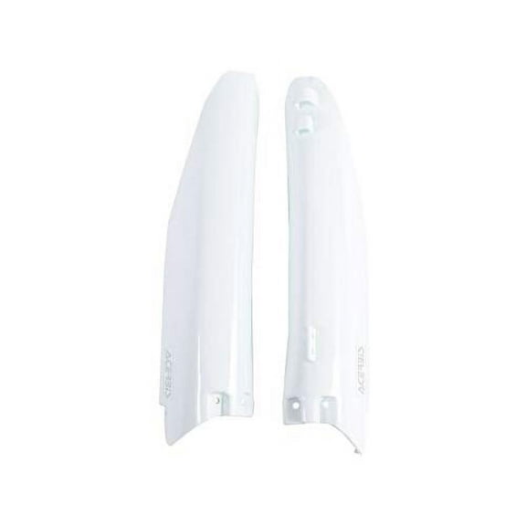 Acerbis White Lower Fork Covers for 99-03 RM125/RM250 (2115020002)