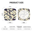 thumbnail image 6 of Daiia Game Controller Stretch Individual Couch Cushion Slipcovers Reversible Cushion Protector Slipcovers Sofa Cushion Protector Covers Milk Silk-16.9in, 6 of 9