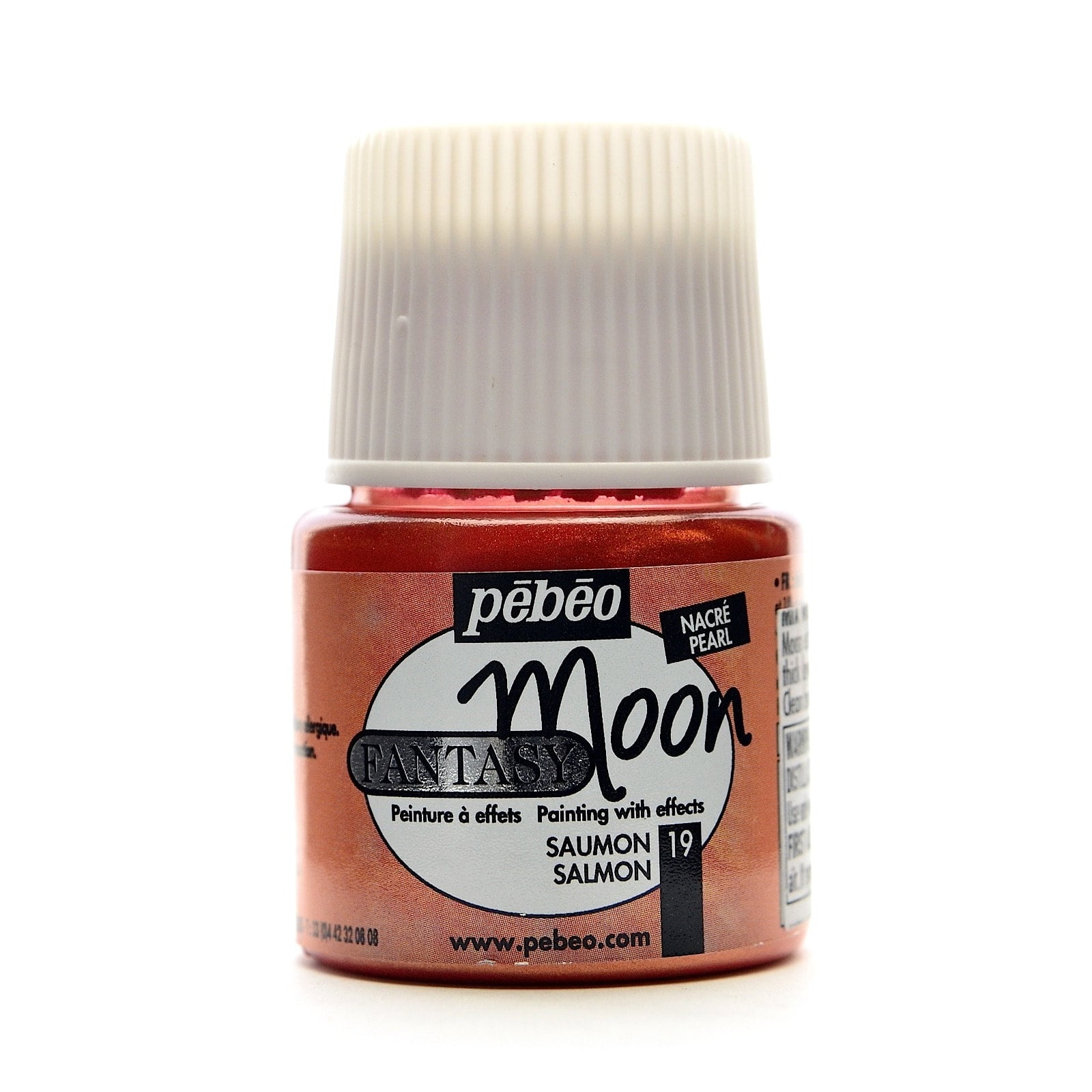 Pebeo Fantasy Moon Effect Paint Chocolate 45 Ml [Pack Of 3] (3PK-167034CAN)