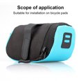 thumbnail image 4 of Naiovety Bolsa para sillín de bicicleta, bolsa para asiento de bicicleta de montaña, organizador de bolsas de ciclismo Ciclismo Azul, 4 of 6
