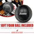thumbnail image 3 of Franklin Sports RTP Teeball Performance Gloves & Ball Combo, Black/Tan, 9.5", Right Hand Throw, 3 of 4