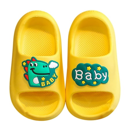 

Home Dinosaur Slippers For Children KidsChildren Slippers Cartoon Soft Sole In Summer Comfortable Girls Sandals House Shoes Girls