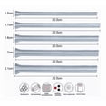 thumbnail image 2 of Dobladores De Tubo Resorte, 5 Medidas 1/4 5/16 3/8 1/2 5/8 plata, 2 of 5
