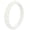 Single C: White Twist, variant on Women's Stackable Rubber Silicone Ring - Pearl Twist Silicone Ring Size 06