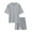 Light Gray, variant on Fgnfyis Men's Casual Short Sleeve Round Neck Suit Set Comfortable Summer Spring Outfit for Daily Wear and Sports Activities Lightweight Breathable Fabric Summer Outfits For Men Brown XXL