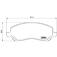 thumbnail image 2 of BALATAS BAJOS METALES ECLIPSE 2000 al 2005 MITSUBISHI 3.0L V6 Delanteras BREMBO ., 2 of 5