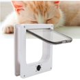 thumbnail image 2 of Porte pour Chat, Étanche Durable Installation Facile Intérieur Extérieur Interrupteur de Contrôle pour Animaux TG Code, 2 of 8