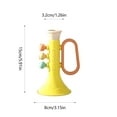 thumbnail image 3 of YUNAFFT Small Portable Music Trumpet Toys Plastic Horn Noisemaker Toys Noise Maker for Sporting Events Great for Parties, 3 of 6
