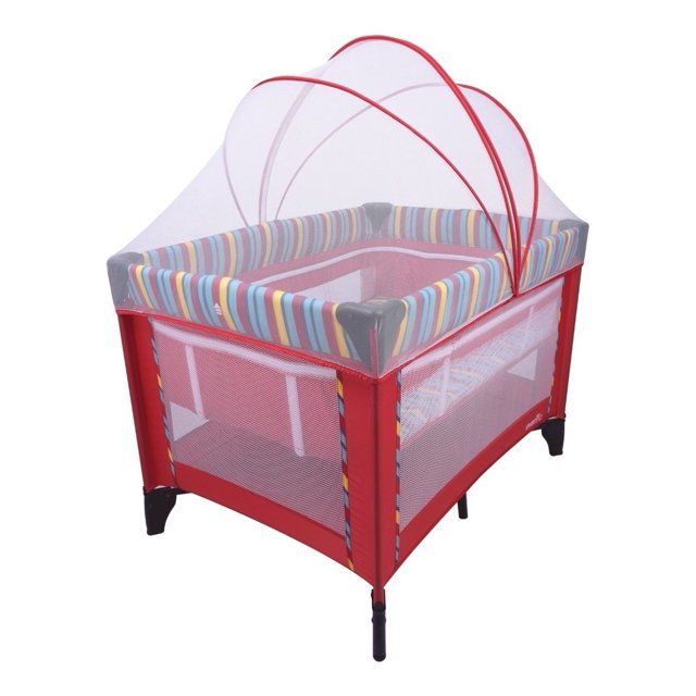 Cuna Corral Evenflo Ligth Dreams Rojo