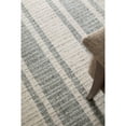 thumbnail image 2 of Feizy Aberdeen Modern Stripes, Gray/White, 3' 6" x 5' 6" Accent Rug, Handmade Stain Resistant Kid Friendly, Area Rug for Living Room and Bedroom, 2 of 9