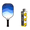 Blue Wave & 3pk Balls, variant on Athletic Works Fiberglass Pickleball Paddle, Blue Wave