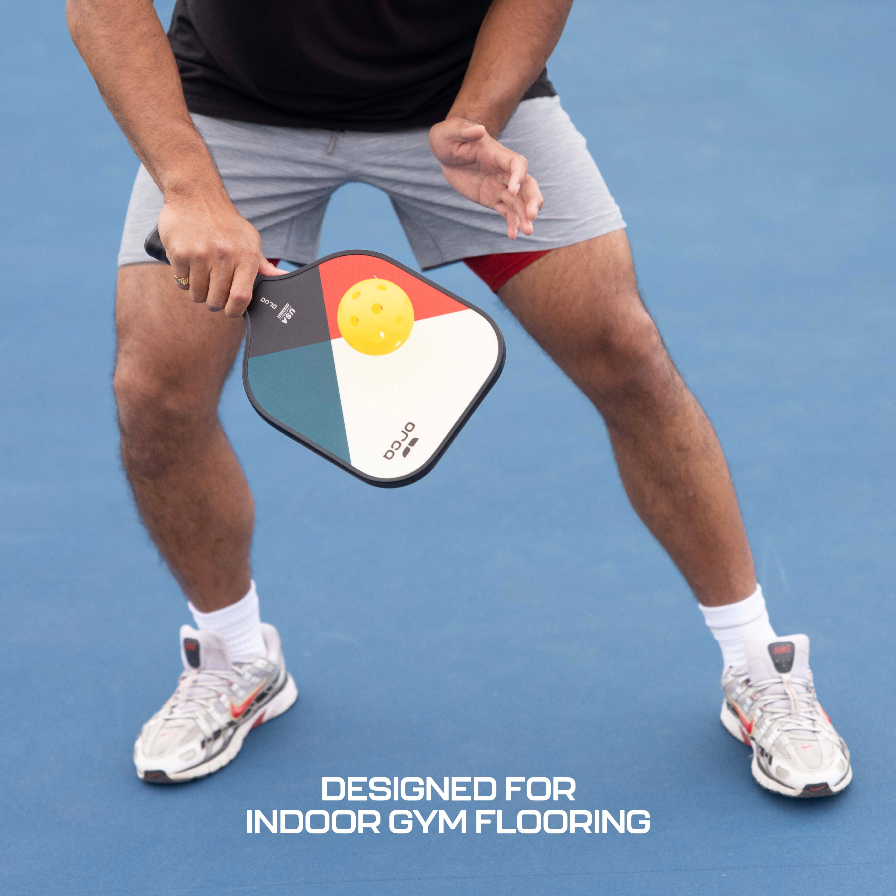 Pickleballs Pi 26, Indoor 6-Pk, USAPA Official Size with 1-Year No-Crack Warranty by Orca
