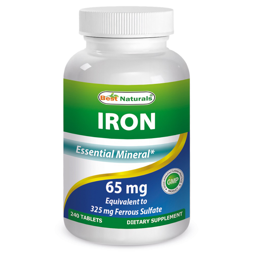 Iron 65 mg 240 TAB Walmart Canada