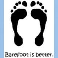 thumbnail image 3 of CafePress - Barefoot Barefoot Is Better T Shirt - Men's Classic Graphic T-Shirt, 3 of 4