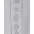 thumbnail image 7 of Cafe Luna Men's and Big Men's Geo Printed Short Sleeve Chambray Woven Shirt, Size S-4XL, 7 of 7