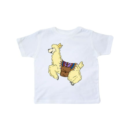 

Inktastic Cute Jumping Alpaca Gift Toddler Boy or Toddler Girl T-Shirt