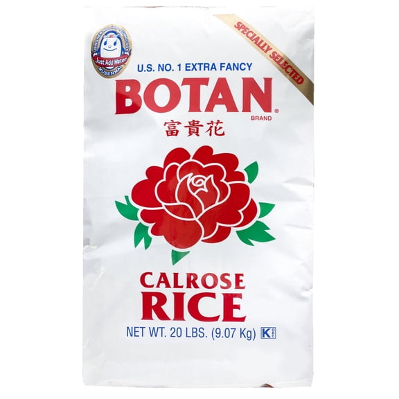 (Pack Of 1) Botan Rice Calrose 20 Lb