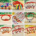 thumbnail image 1 of Pulsera de cuerda de colores con forma de tigre para niños y adultos, hecha a mano, con forma de bolsita, campana de cuerda de mano y zongzi, para el Festival del Barco Loong, 1 of 4