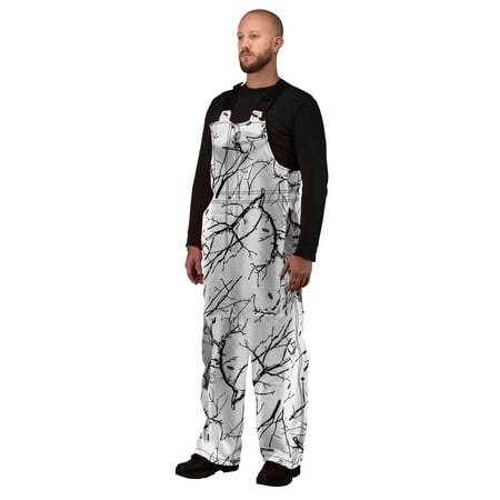 TRAILCREST MEN'S INSULATED AND WATERPROOF SNOW CAMO TANKER BIB OVERALLS