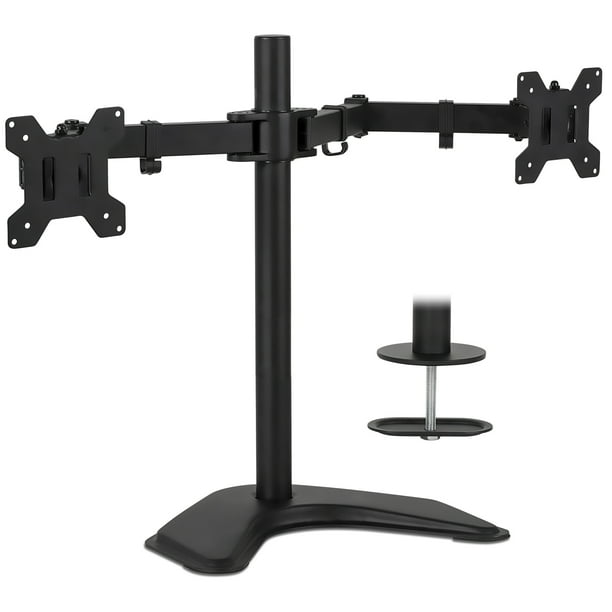 MountIt! Dual Monitor Stand 32" Maximum Screen Size Full Motion