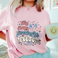 thumbnail image 2 of Flip Flops Fireworks and Freedom T-Shirt – Fun Patriotic 4th of July Tee with Red White Blue Graphic – Summer USA Shirt for Women, Teens, Family BBQs & Firework Nights, 2 of 6