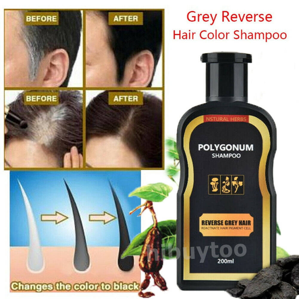 Hair Darkening Shampoo Bar Gray Hair Reverse Natural Polygonum Essence Care  | Walmart Canada