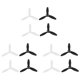 thumbnail image 1 of 12 hélices de repuesto para dron Parrot Bebop 2 (negro y blanco), 1 of 7