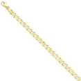 thumbnail image 4 of 14K Yellow Gold 6.25mm Polished Fancy Anchor Link Chain, 4 of 5