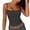 Black, variant on Spaghetti Strap Tank Top for Women Striped Y2k Sleeveless Cami Top Crop Top Slim Fit Backless Aesthetic Going Out Tops Royal Blue M