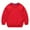 Red, variant on Hoodies For Teens Boys Newborn Toddler Boys Girls Solid Color Long Sleeve Round Neck Pullover Sweatshirt Threaded Neckline Sweatshirts Hoodies Size 10 12 14-16 Blue