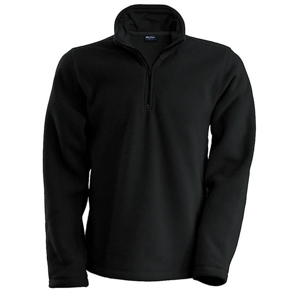 Kariban Mens Enzo 1/4 Zip Fleece Top