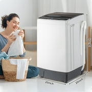American Standard XQB40-418-B 17.6lbs Washing Machine 110V 110V,280W with Drainage Pump Plastic Black Cover Fully Automatic