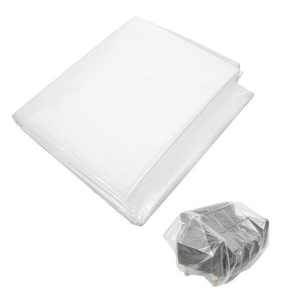 MasteelfCA Sofa Seat Cover Plastic Cushion Bag For Moving Protection Long Term Storage