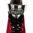 thumbnail image 3 of Beetlejuice Recently Deceased Maroon Unisex Sneakers, 3 of 12