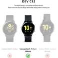 thumbnail image 2 of Ringke Étui de Protection pour Galaxy Watch Active 2 40mm (2019) - GW-A2-40-01, 2 of 5