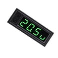 thumbnail image 4 of Car Clock Voltmeter Thermometer Durable Universal Accessories Green, 4 of 9