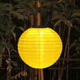 thumbnail image 1 of Lámpara Lámpara de linterna solar LED de 25 cm Luz colgante impermeable para patio al aire libre (Amarillo) Ndcxsfigh Nuevos Originales, 1 of 9