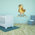 thumbnail image 2 of Dreams Sword in the Stone Owl Quote Cartoon Quotes Decors Wall Sticker Art Design Decal for Girls Boys Kids Room Bedroom Nursery Kindergarten Home Decor Stickers Wall Art Vinyl Decoration (20x12 inch), 2 of 2