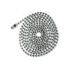Advantus ID Badge Holder Chain, Ball Chain Style, 36" Long, Nickel Plated, 100/Box