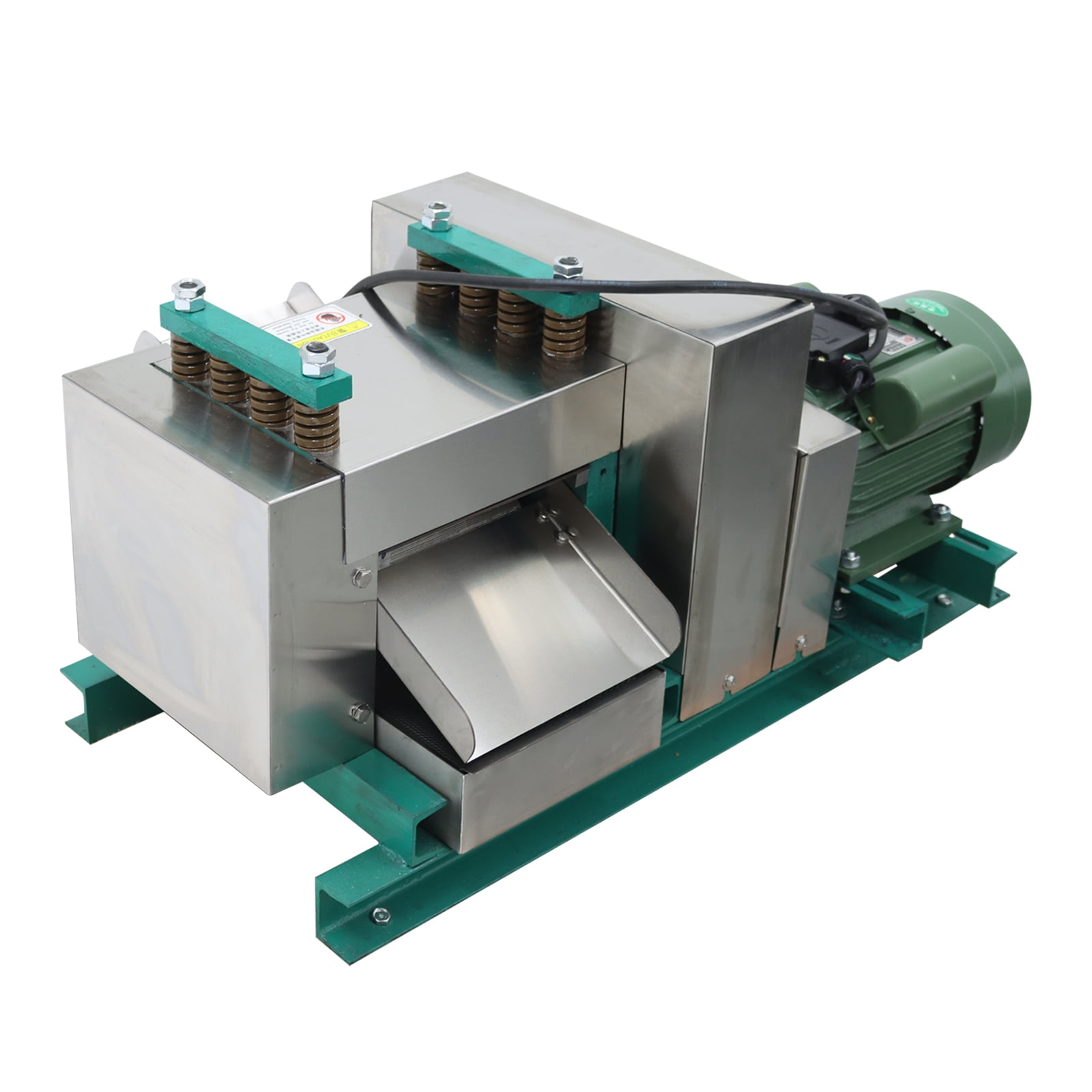 Sugar Cane Juicer Industrial Sugarcane Crusher Extracting Machine 3 Rollers 220V 3500W
