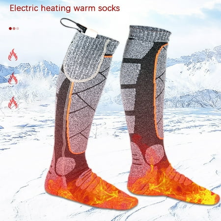 

Edvintorg Sports & Outdoors Clearance Full Foot Heating Socks Winter Usb Charging Warm Heating Socks Ski Electric Heating Socks