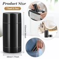 thumbnail image 2 of 8 Pack 75ml/2.5oz Plastic Deodorant Containers Empty Twist Up Filling Stick Tube Bottom-Fill Deodorant Bottles for DIY Cosmetic Lotion Bar Sunscreen Lip Balm Crayon - Black, 2 of 7