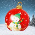 thumbnail image 1 of CHUANK Christmas Savings!  Outdoor Christmas Inflatable Decorated Ball Clearance 60CM Outdoor Christmas Inflatable Decorated Ball Giant Christmas Inflatable Ball Christmas Tree Decoration, 1 of 5