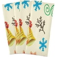 thumbnail image 2 of SKYSONIC Design Bells Kitchen Dish Towel Set,Drying Kitchen Towels Tea Towels Gift Set for Drying Cleaning Cooking Baking 4Pcs, 2 of 7