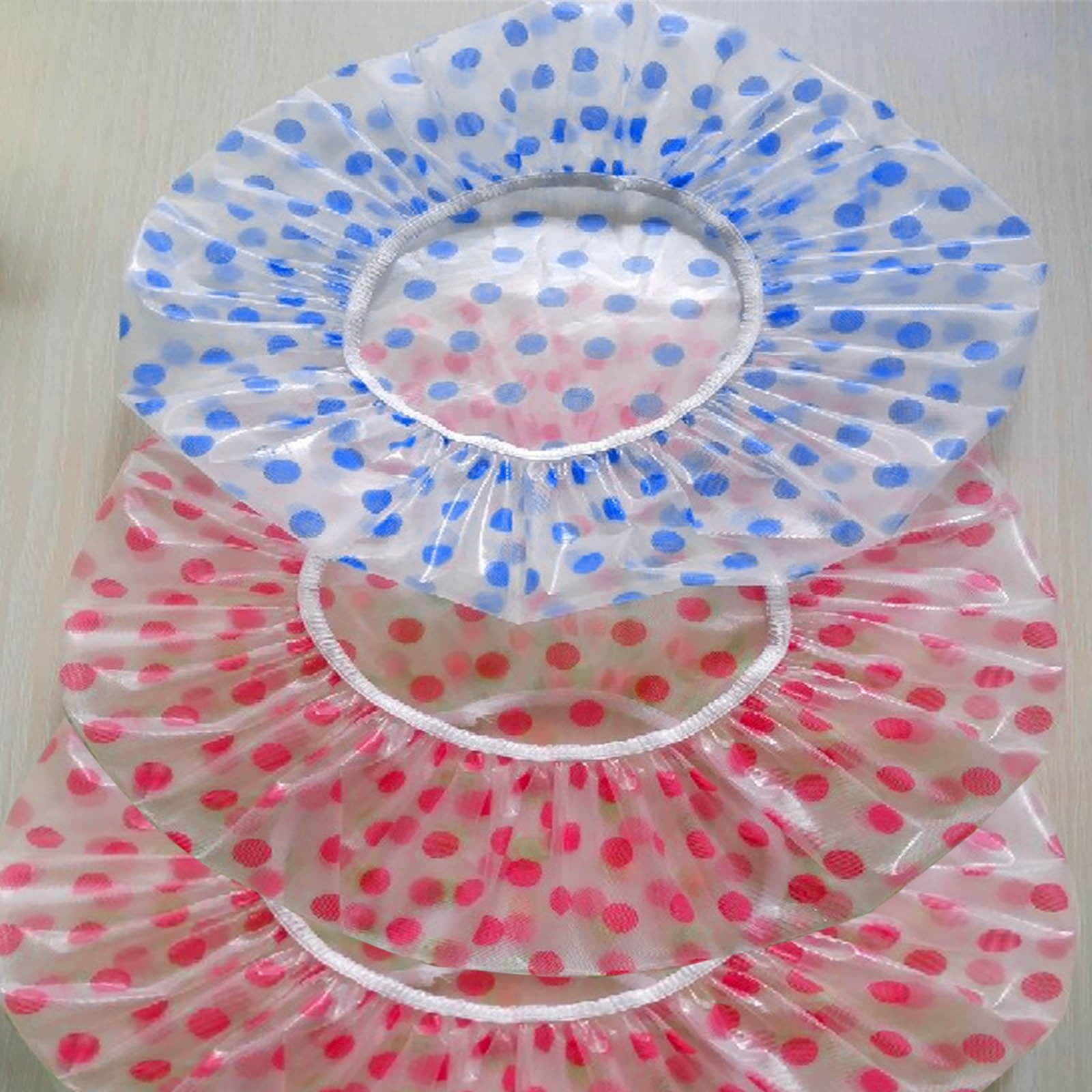YUNAFFT Shower Cap, Waterproof Reusable Shower Caps Bath Hair Hat