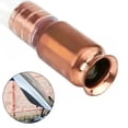 thumbnail image 2 of Bgsha 1pc Copper Siphon Filler Pipe Manual Pumping Oil Pipe Fittings Siphon Connector, 2 of 8